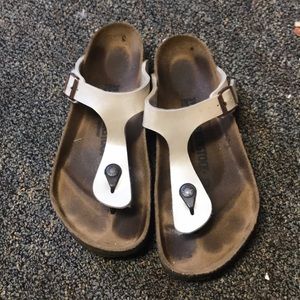 Birkenstock Gizeh Pearl White